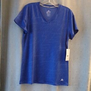 Blue Short Sleeve Women's Tee